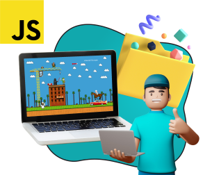 Программирование на JavaScript. Учимся создавать игры! - КИБЕРшкола программирования для детей, компьютерные курсы для школьников, начинающих и подростков - KIBERone г. Екатеринбург